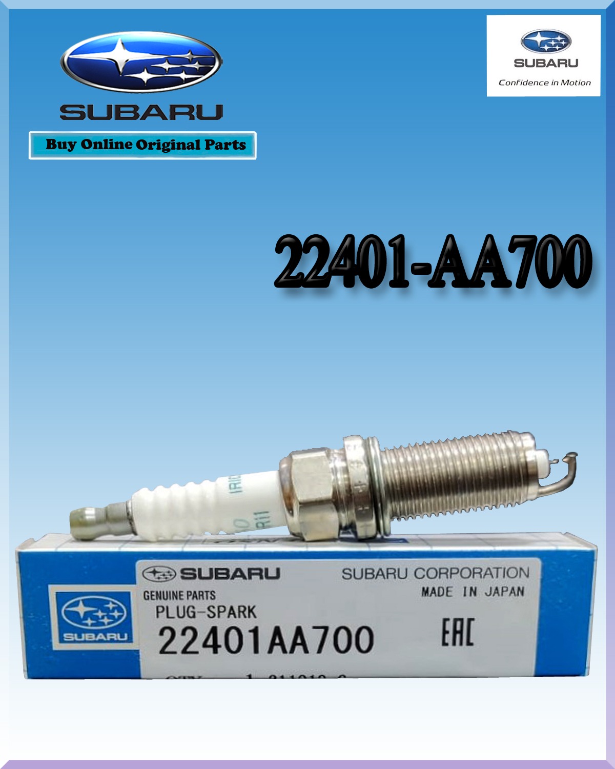 subaru spark plug